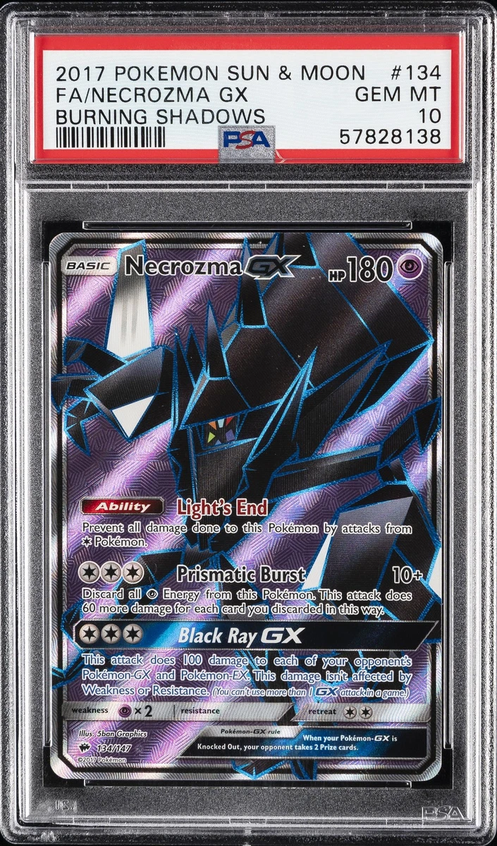 Pokmon TCG Sm-Burning Shadows Grade 10 Individual Collectible Card Game  Cards for sale | eBay