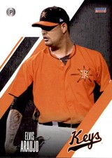 2018 Frederick Keys Choice #2 Elvis Araujo Maracaibo Venezuela VZ Baseball Card