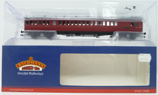 BACHMANN 39-602 SE&CR 60' BIRDCAGE BRAKE THIRD LAVATORY COACH BR CRIMSON OOGAUGE