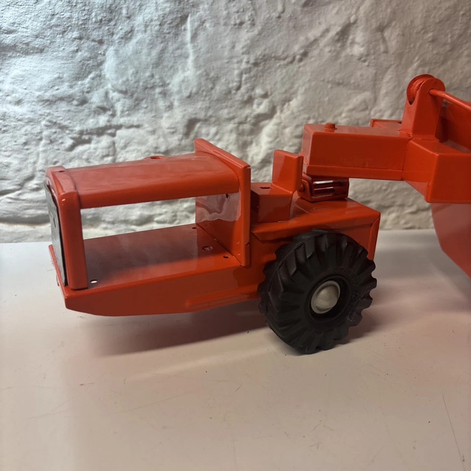 DE COLECCIÓN AÑOS 50 NYLINT TORNAROCKER NARANJA R.G.LE TOURNEAU INC. Se ve restaurado Foto 2 de 4