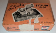 Vintage Hollywood Stainless Steel Film Splicer 8mm-16mm w/ Original Box