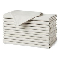 Stoffservietten 12Er-Pack 43X43Cm Schmutzabweisend Knitterfrei Von Amazon Basics