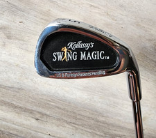 Kallassy's Swing Magic Training Aid Golf Club Single 5 Iron 2 Pc. Grip RH