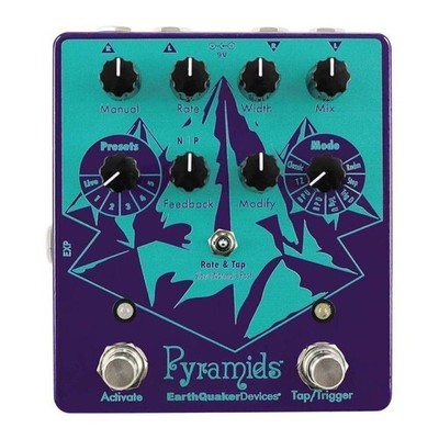 EarthQuaker Devices Pyramids Stereo Flanger Pedal -OPEN BOX