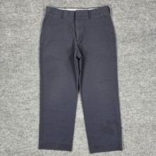 Vintage Lion Apparel FR Work Uniform Pants 36R Blue USA Made Industrial 2000