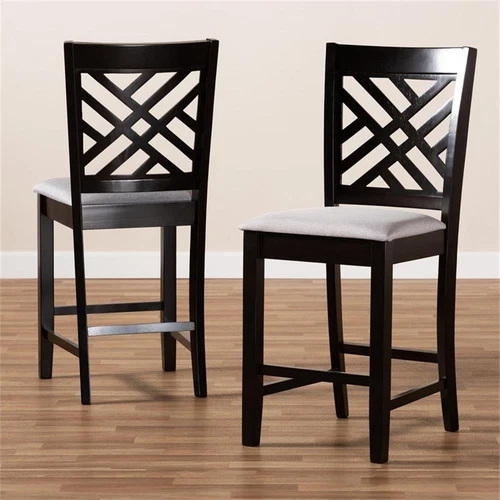 Baxton Studio Caron Stool - Thumbnail 4