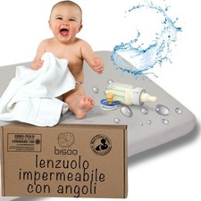 Bisoo Lenzuolo Magico 70x140 per Lettino Bambini. Lenzuola Culla in