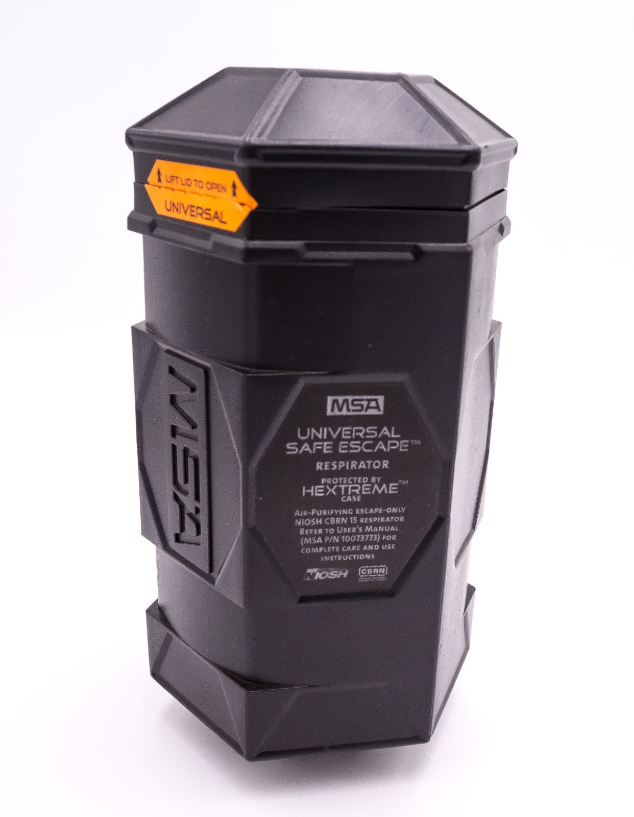 MSA UNIVERSAL SAFE ESCAPE  NIOSH MODEL #10073773 (READ DESCRIPTION) Sealed Case