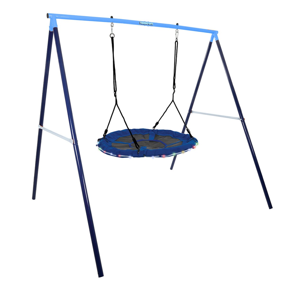 Hedstrom Blue Nest Swing with Lights - Outdoor Toy - Image 2