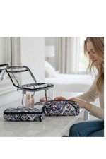 NWT Vera Bradley 4-Piece Cosmetic Organizer - Ornate Blooms