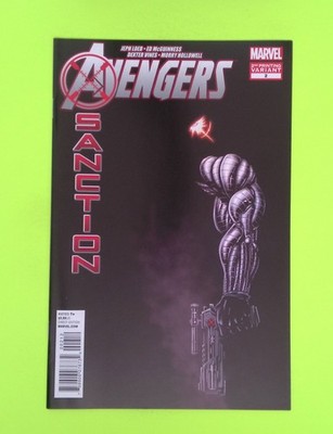 Avengers X-Sanction #2 - 2nd print 2012 Marvel Comics Variant 8.0 W12-231