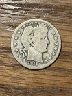 1911-S Barber Quarter Scarce Date Nice Coin