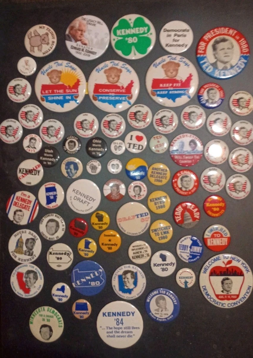 Kennedy Campaign In Us Presidential Candidate Collectibles for