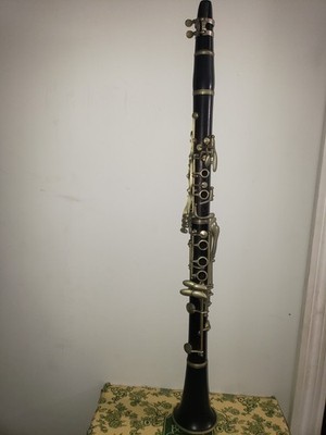 Vintage Wooden Clarinet Made in France Serial #14941 Untested