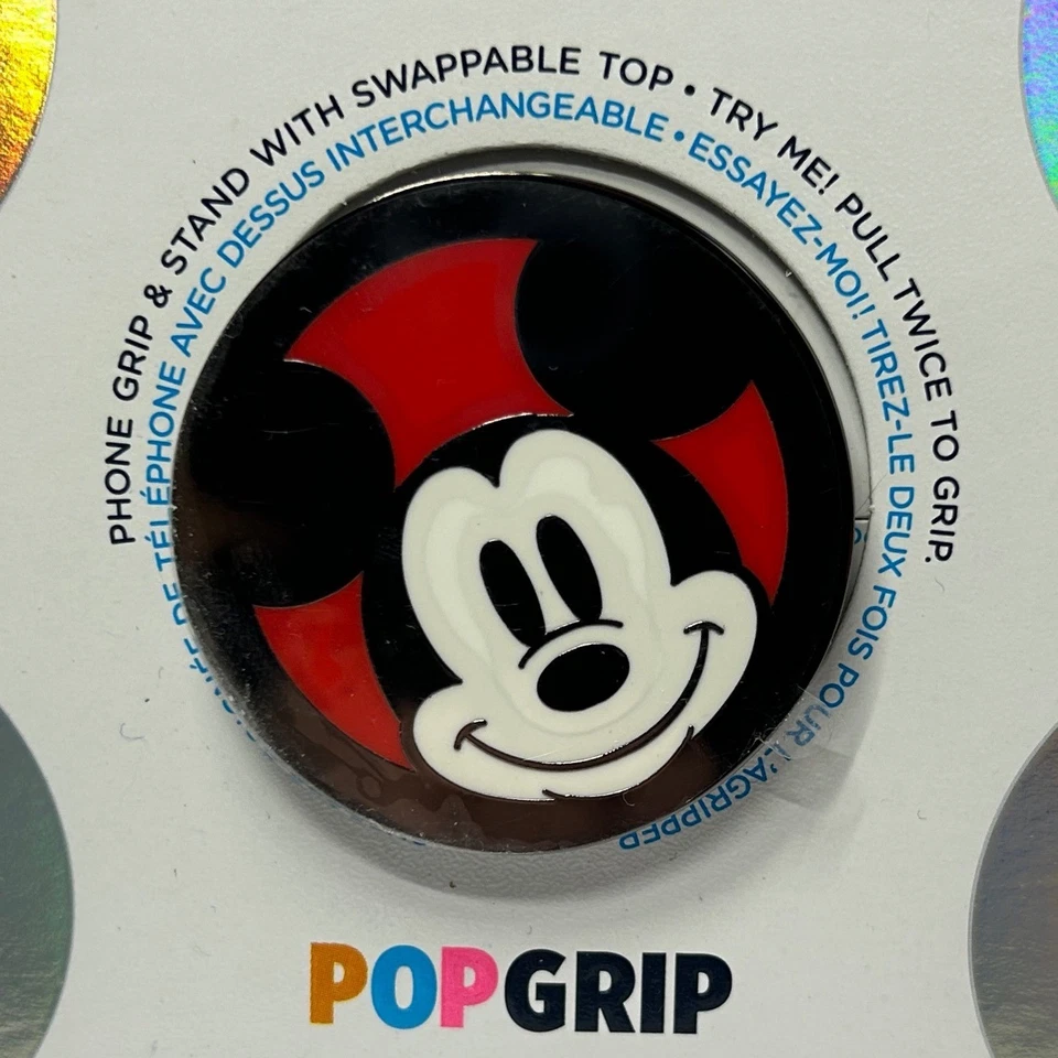 Popsockets Disney Mickey Mouse PopGrip Swappable Top Phone Holder Stand - Image 2 of 4