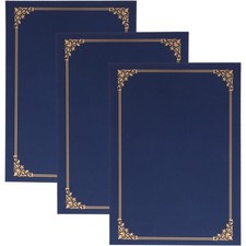 3 Sets Certificate Cover Folder for Documents Decorative Award Holder