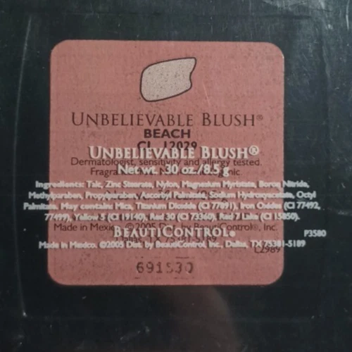 BC Beauticontrol BEACH Unbelievable Blush (CL 12029)- NOS (2005), Sealed, VTG - Image 2 of 3