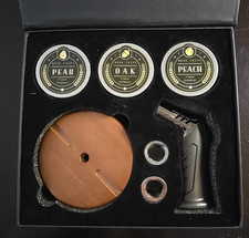 Cocktail Smoker Kit w/ Torch Old Fashioned Bourbon Infuser Wood Chips Gift Set