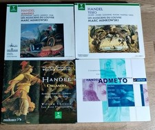 HANDEL Four Opera Boxsets  Admeto Amadigi Orlando Teseo OPERA LOT CDs Mint