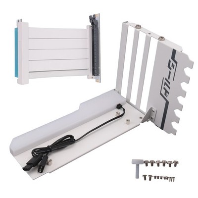 Vertikale GPU-Montagehalterung mit PCI-E 4.0 X16 Riser-Kabel, Grafikkarten-5900