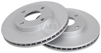 2X Bremsscheibe A.B.S. 16190 FüR Mondeo BNP GGR GBP GFR Scorpio Ford BAP Cougar
