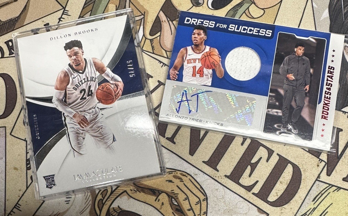 Dillon Brooks RC 2017-18 Panini Immaculate Collection Rookie 57/75 + Free Auto