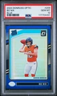 2024 Donruss Optic - Rated Rookie Bo Nix #209 Blue  10/199 (RC)