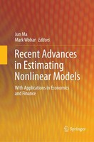 Jun Ma (U. A.) | Recent Advances In Estimating Nonlinear Models | Taschenbuch