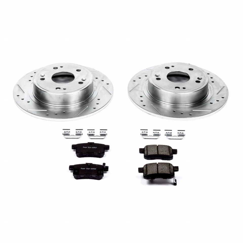 Kit de freio Power Stop para Acura TSX 2009 2010 traseiro Z23 Evolution Sport - Imagem 2 de 4