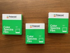 3 Packs Polaroid Spectra Color Film Dated 04/19 - COLD STORED 2019 EXPIRED