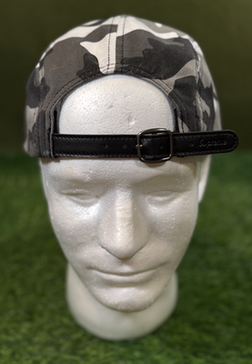 Supreme Washed Chino Twill Camp Cap 'Grey Camouflage' SS26 *Brand
