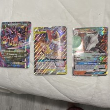 Pokémon TCG Garchomp GX, Charizard & Braixen GX, Marowak GX Holo Lot