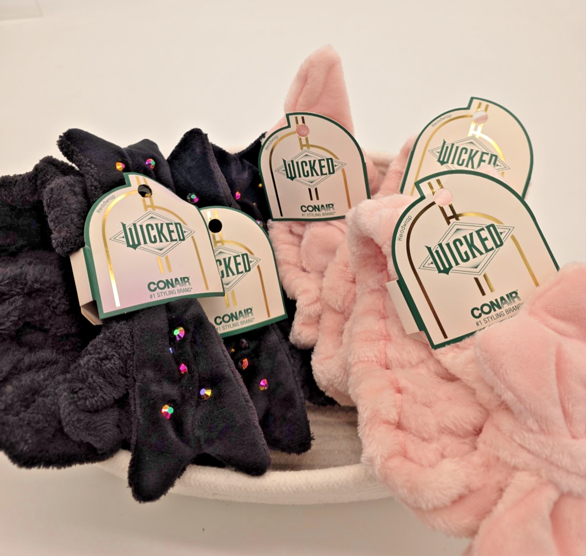 Scunci Wicked Spa Headband Bundle Lot of 6 Plush Makeup  display picture 1