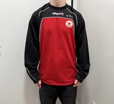 DDP Vintage 2000s CSKA Sofia Bulgaria Training Sweatshirt Football Uhlsport