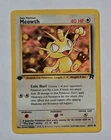 Pokemon - Meowth - Team Rocket 62/82 1st Edition - Common - LP