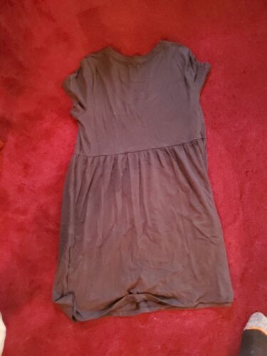 NUEVO CON ETIQUETAS SO Mujeres Juniors Manga Corta Poliéster Sol Vestido Talla X-Grande Negro - Imagen 2 de 3
