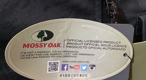 Ladies Medium Mossy Oak Breakup Eclipse Softshell Jacket Windproof Water Resist - Picture 17 of 17