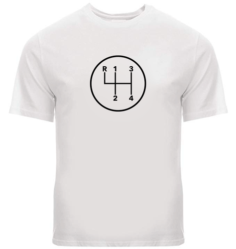 Manual Transmission Gears Shift Pattern 4 Speed Stick Shirts Mens Tee T-Shirt - Picture 13 of 34