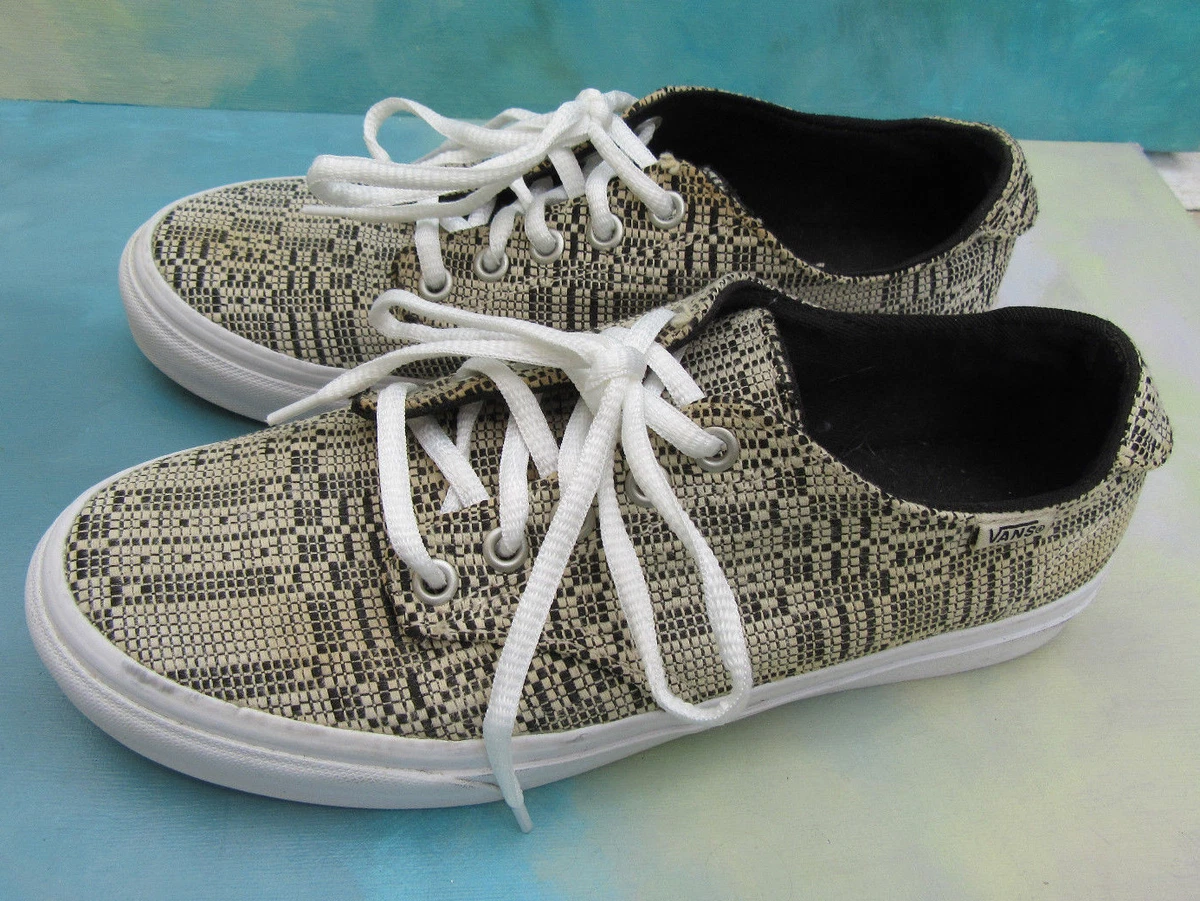 Vans nere e clearance beige