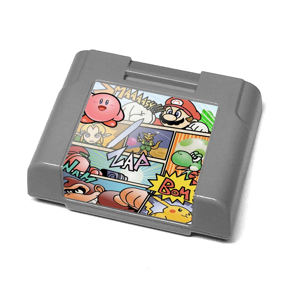 Custom Nintendo 64 (N64) Memory Card Stickers - 170 Designs! - You Pick ...