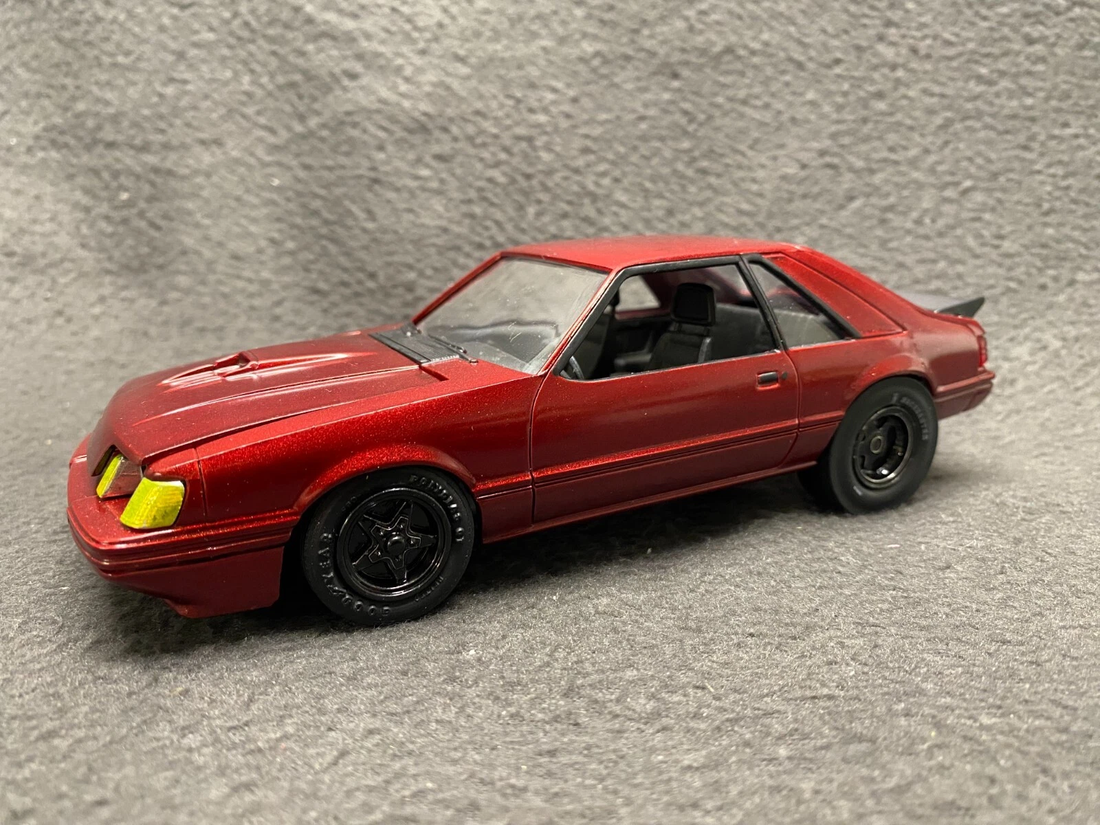  custom pro built acabamento detalhado v8 foxbody drag car slicks 