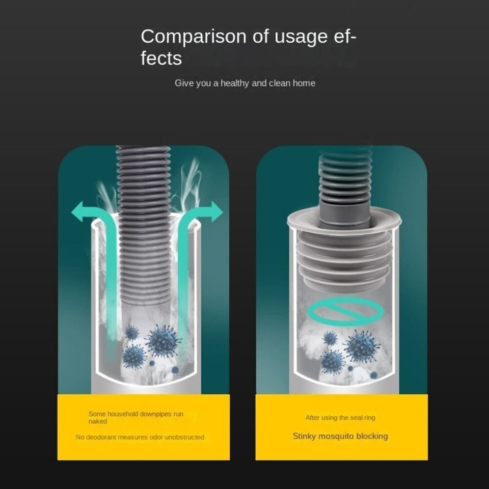 Water Pipe Seal Replacement Sink Drains Washing Machine Brand New High