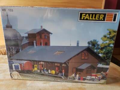 HO Scale TRAIN FALLER KIT 153 GOODS SHED ''GUTERSCHUPPEN'' New Sealed 