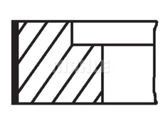 Mahle Original Piston Ring Kit 030 48 N2