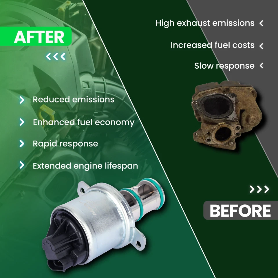 Válvula EGR apta para Ford E-350 E-450 F-250 F-350 F-450 F-550 Super Duty 6,0 L 904-219 Foto 4 de 4