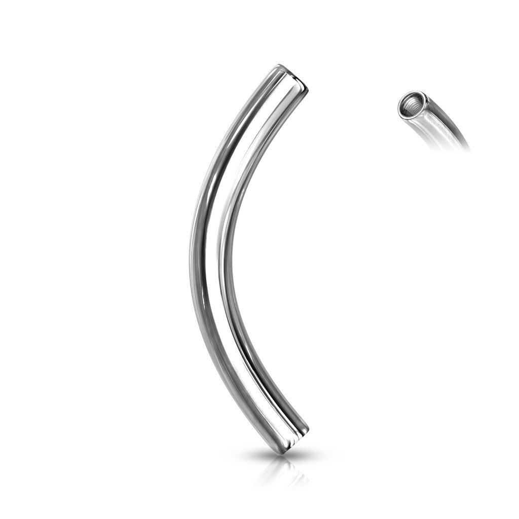 Body Jewelry Replacement Parts 10pk Internally Threaded Curved Barbells Eyebrow eBay