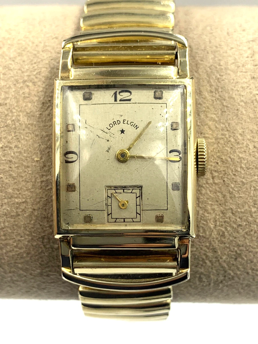 Lord elgin 14k gold hotsell filled watch