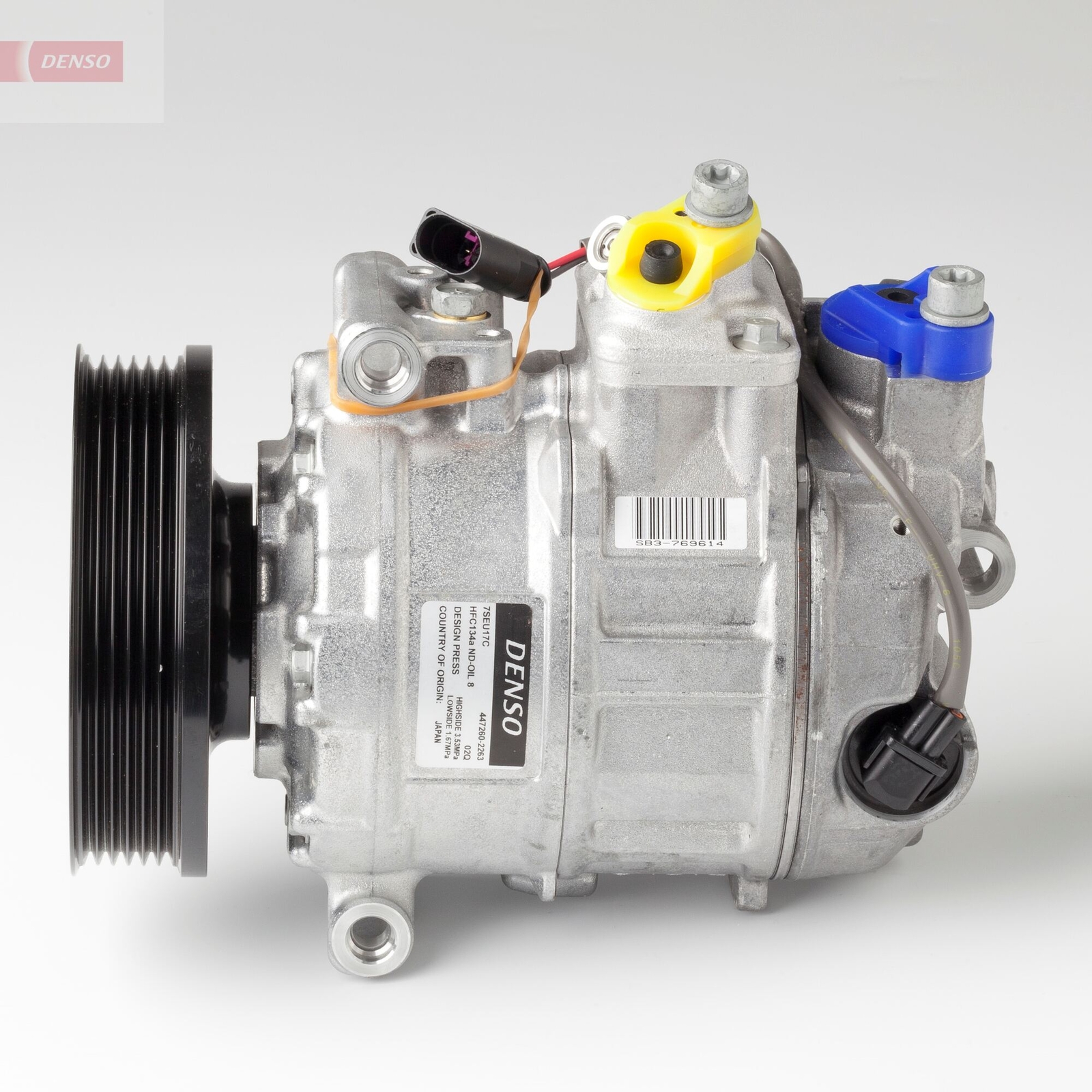 DENSO DCP28016 Compressor, air conditioning for PORSCHE