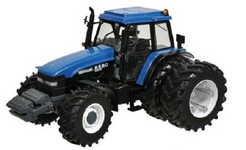 ,REPLICAGRI, NEW HOLLAND 8560 bicilíndrico trasero, 1/32, REPB22