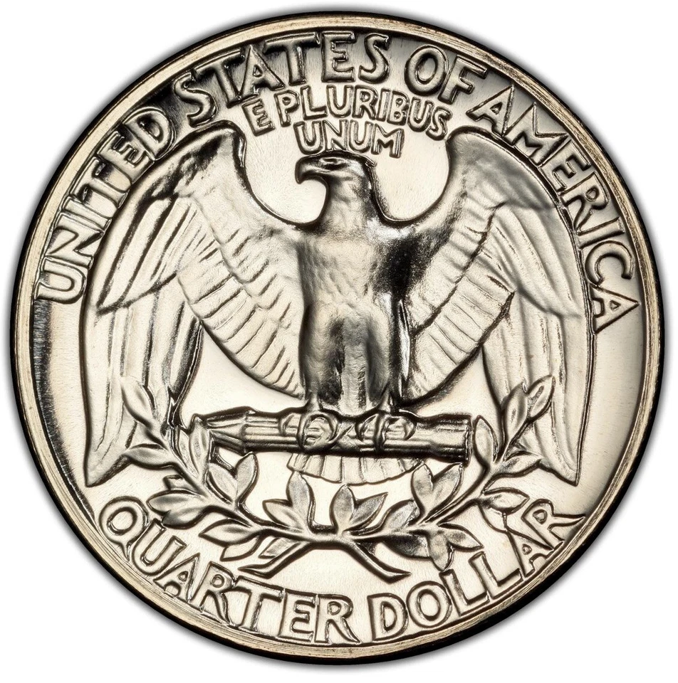 Washington Silver Quarter 1964 Proof PCGS PR 67 90% Silver Uncirculated 25c Coin - Image 2 of 4